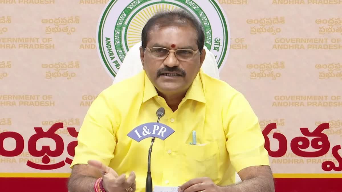 Minister Nimmala slams Northern Andhra Lost Rs 50,000 crore Due To YCP’s Destruction of projects