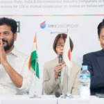 Revanth Reddy signed MoU with eading Japanese companies To set-up Eco-Town In Hyderabad