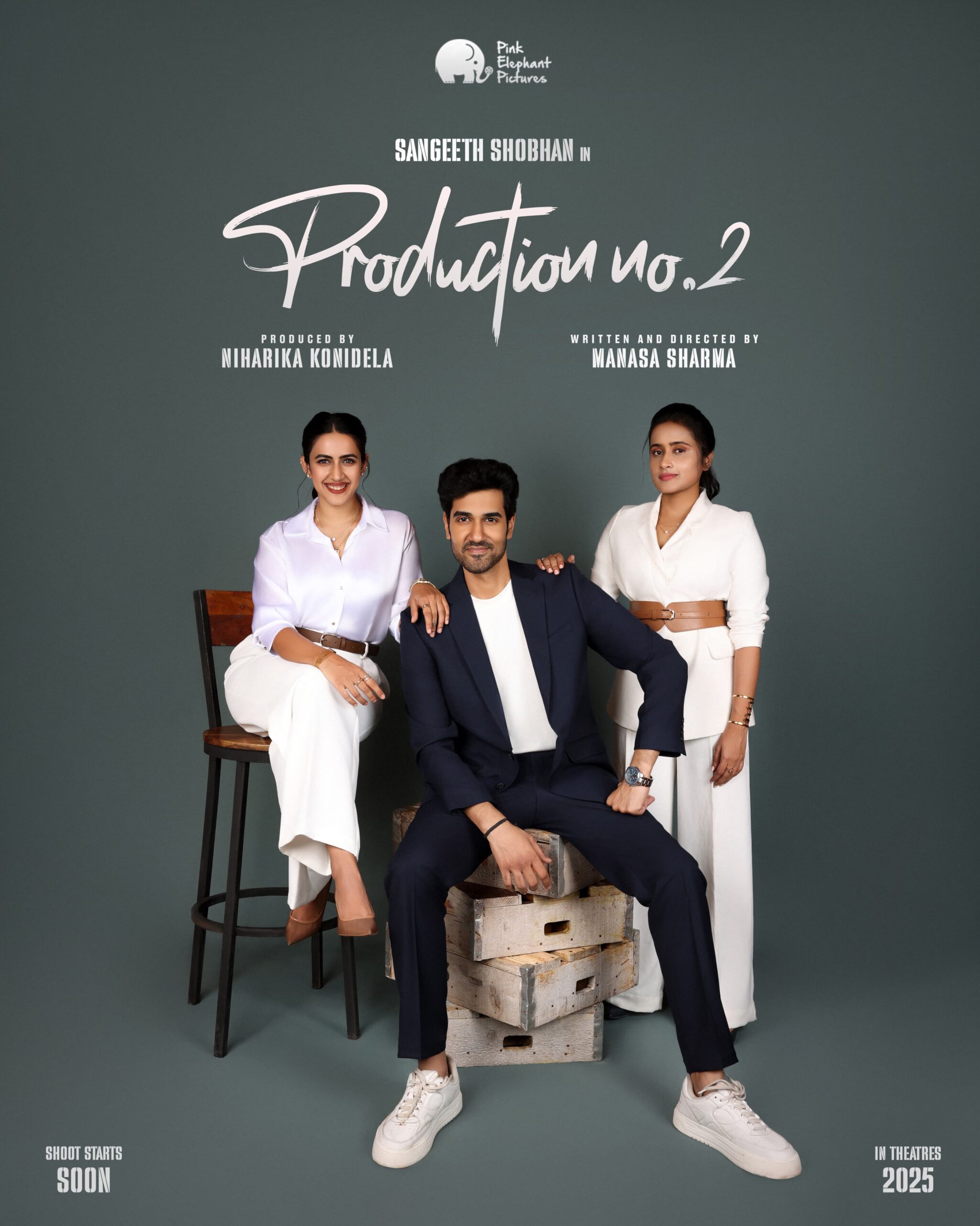 Niharika Konidela Announces Second Production Film with Sangeeth Shobhan