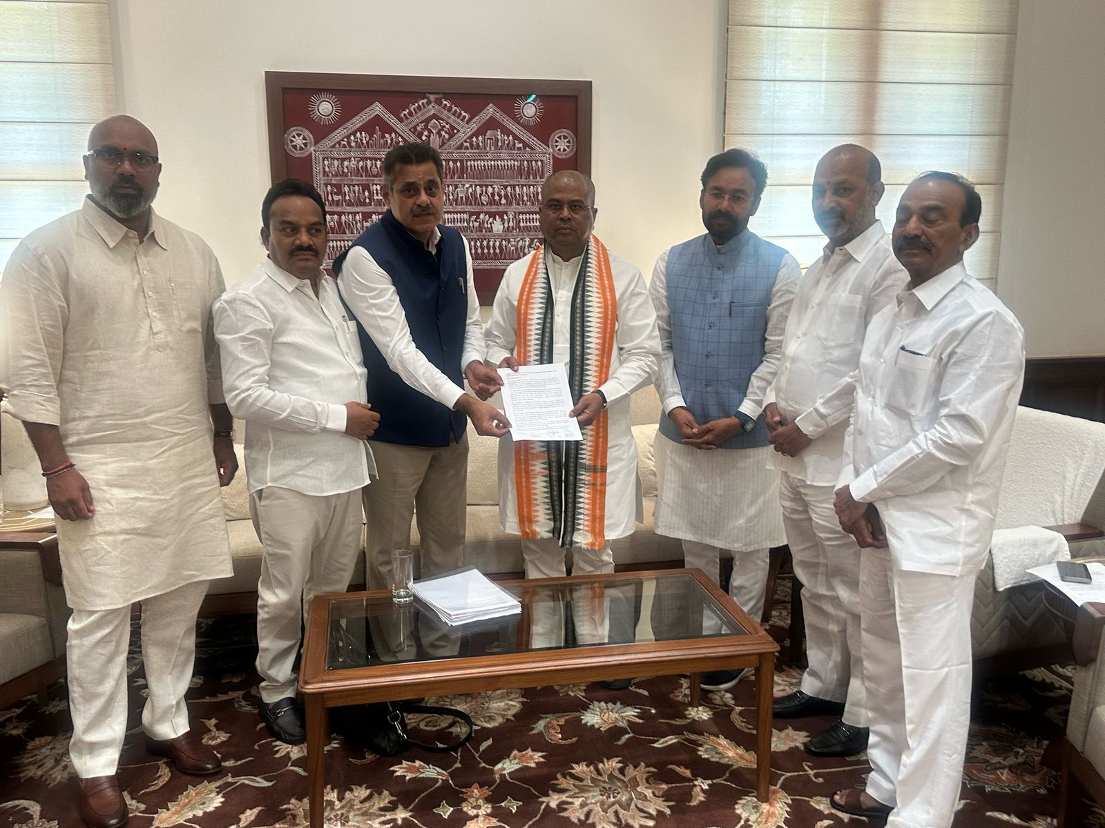 BJP MPs seeks centre’s Intervention To protect University of Hyderabad Lands From Auction