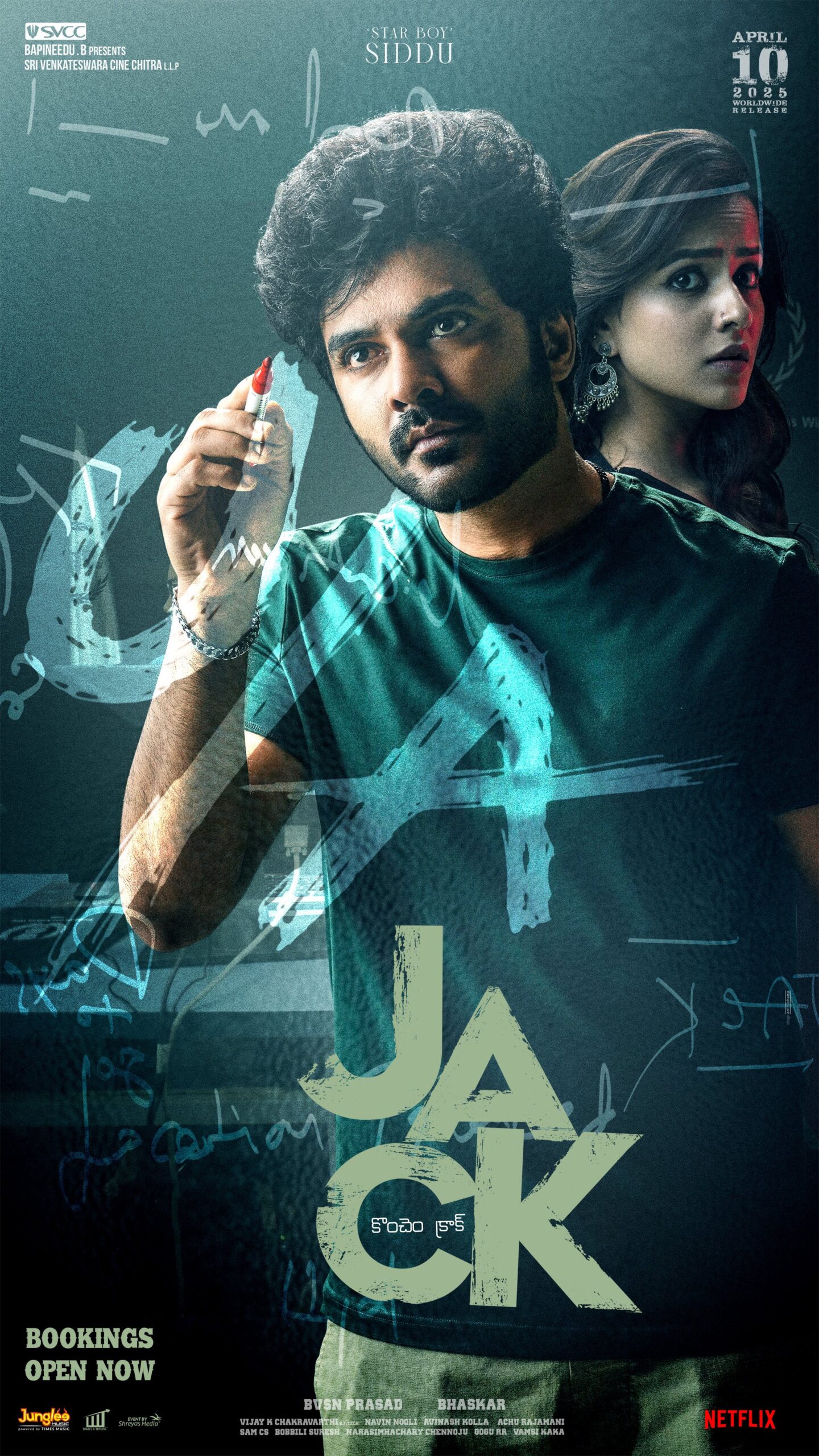 Siddhu Jonnalagadda’s Mass Entertainer ‘Jack’ Completes Censor Formalities