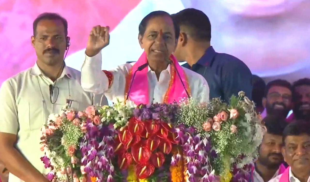KCR says Congress Is Always No 1 villain For Telangana