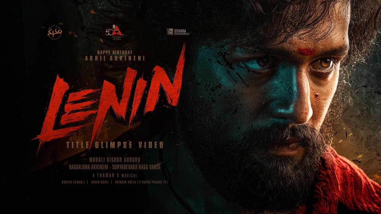 Akhil Akkineni’s Next Titled Lenin, First Glimpse Unveiled on His Birthday