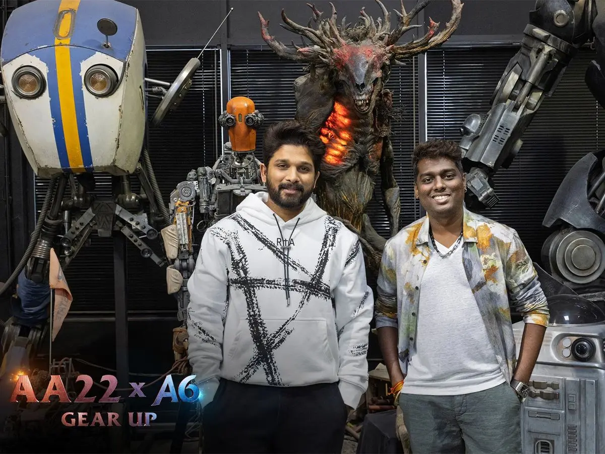 అట్లీ-అల్లు మూవీకి అప్పుడే ప్రమోషన్స్‌!