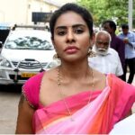 Sri Reddy Appears Before Vizianagaram Police