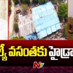 HYDRAA Demolishes MLA Vasantha Krishna Prasad Illegal Construction
