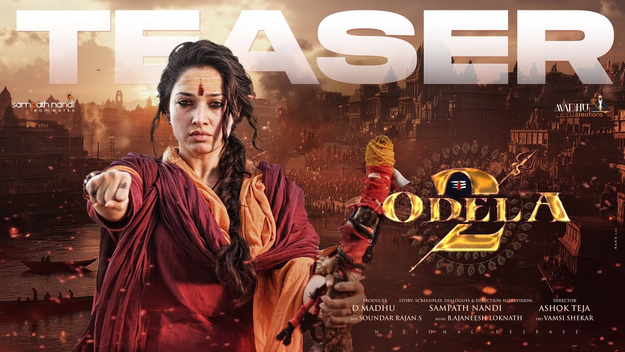 Tamannah’s Odela-2 trailer to be unveiled tomorrow