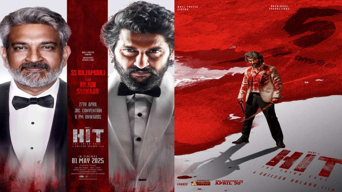 Nani’s ‘HIT 3’ Pre-Release Event Draws Excitement, Rajamouli Confirmed for ‘Mahabharatam’ Project