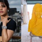 Fan Constructs Temple for Actress Samantha in Andhra Pradesh, Celebrates Birthday with Annadanam