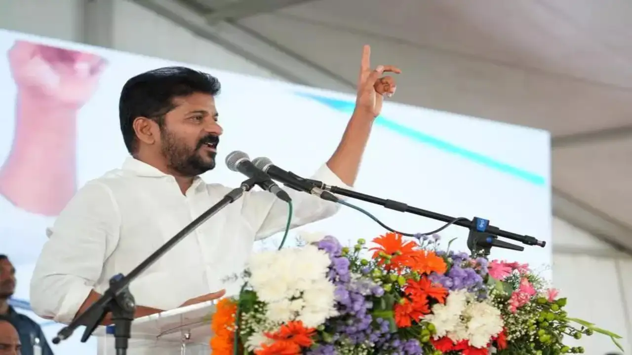 Revanth Reddy Asks officials To complete Krishna projects By June 2027