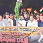 CM Revanth Reddy Led A solidarity Rally with The Armed Forces
