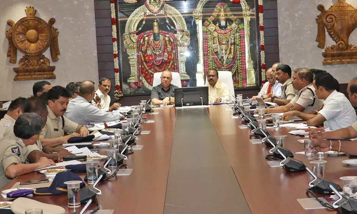 DGP Harish Kumar Gupta Felt A strong security set-Up For Tirumala