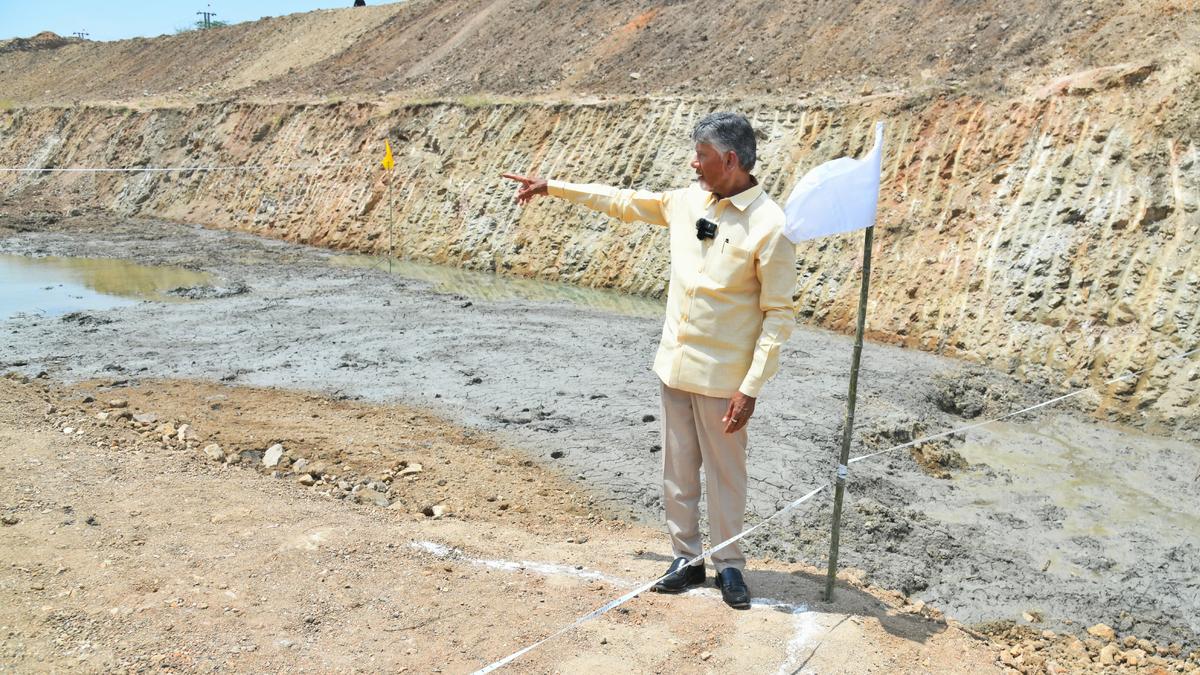 CM Chandrababu says water will Be Released Through Handri- Neeva Sujala Sravanthi on July 10