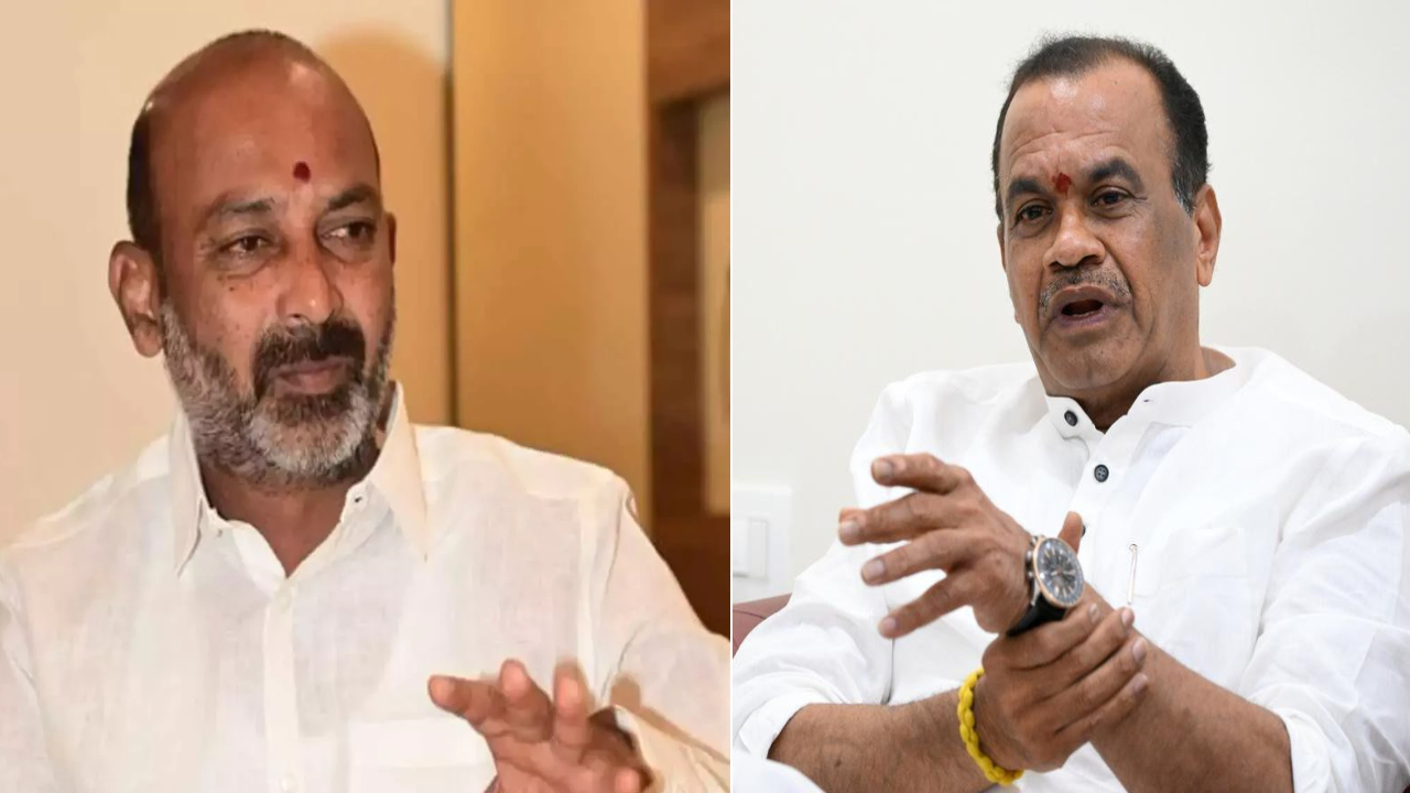 Bandi Sanjay Lauds Komatireddy Venkata Reddy Amidst Unexpected Praise