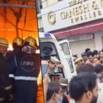 A Massive Fire Broke out In Hyderabad’s old city of Mir Chowk, 11 people Died