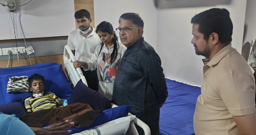 Sandhya Theatre Stampede: Producers Allu Aravind And Bunny Vas Visit Sri Tej