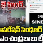 CM Chandrababu Tweets On Operation Sindoor