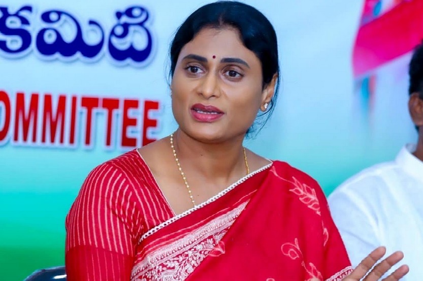 YS Sharmila Threatens Indefinite Hunger Strike Over Vizag Steel Plant Workers’ Issue