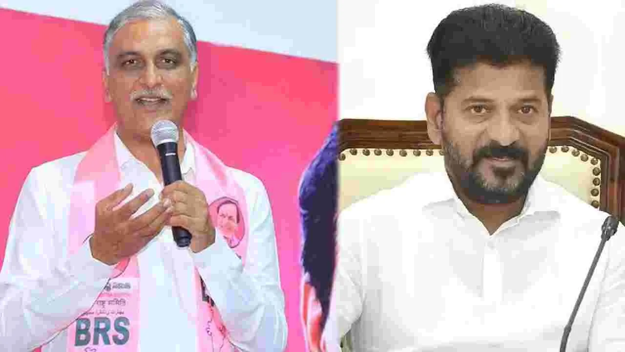 Harish Rao slams CM Revanth Reddy Doing Reviews on Beauty pageants, But Not on Farmers