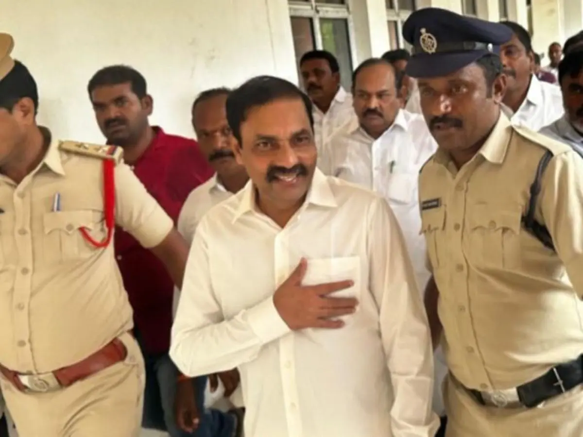 Former Minister Kakani Govardhan Reddy Sent To 14-Day Judicial Remand