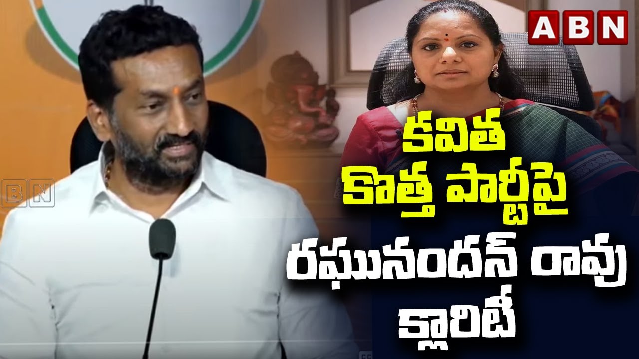 Raghunandan Rao Shocking Comments On Kavitha
