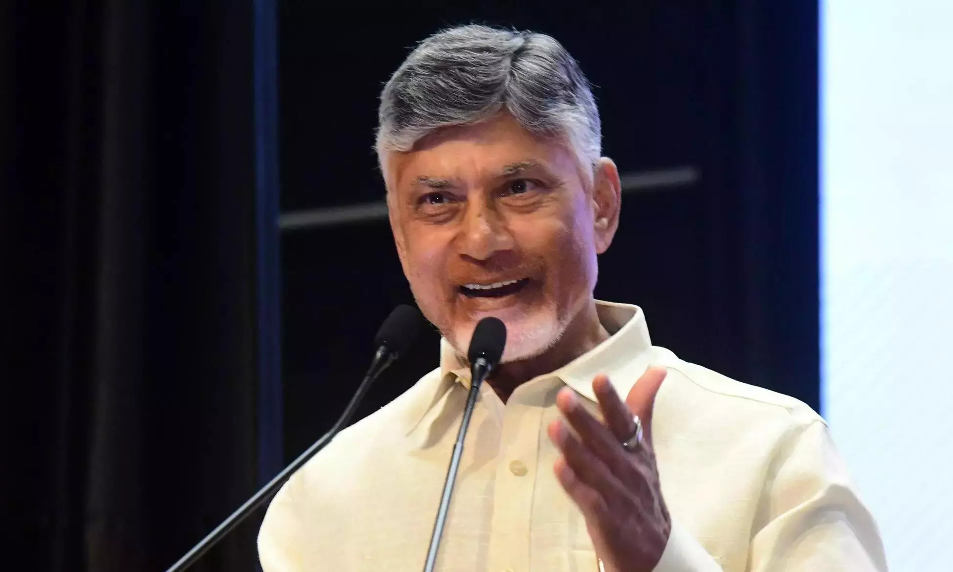 CM Chandrababu Asks MLAs To Go Door To Door Explaining welfare schemes
