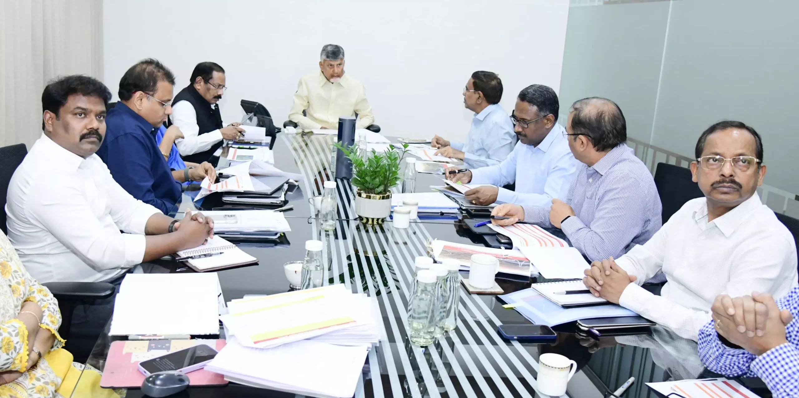 CM Chandrababu Asks party cadre To Take Up `Tholi Adugu’ For A Month on 1st Anniversary