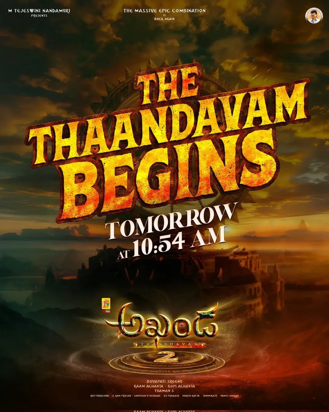 Massive Buzz Around Balakrishna’s Akhanda 2 as Big Update Drops June 8