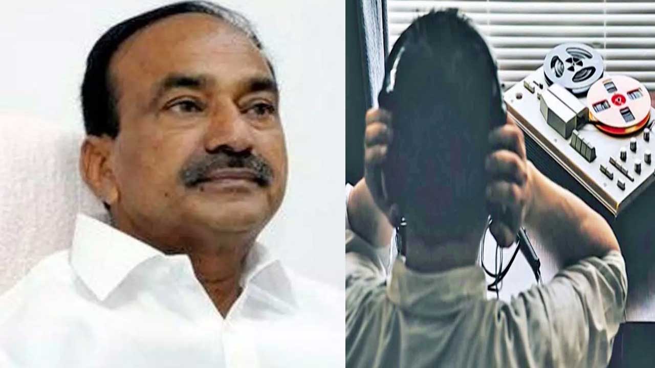 BJP MP Etala Rajender says He Is The First victim of Phone Tapping