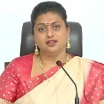 Former Minister Roja claims video showing A person Dying Under YS Jagan’s car A Fake one