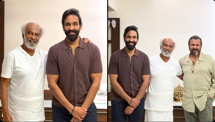 Rajinikanth Watches Kannappa, Hugs Manchu Vishnu