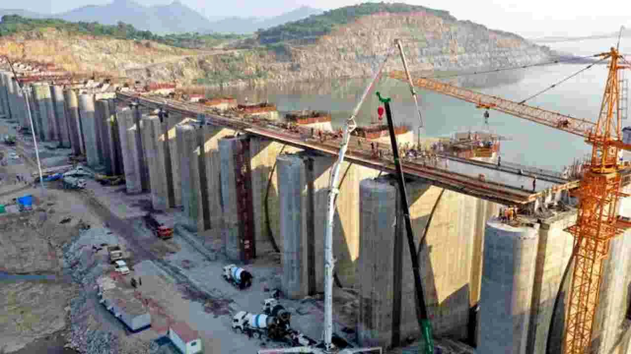 CWC Team Examined Polavaram project works