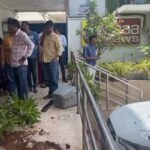 BRS Activists Attack Mahanews Office in Hyderabad