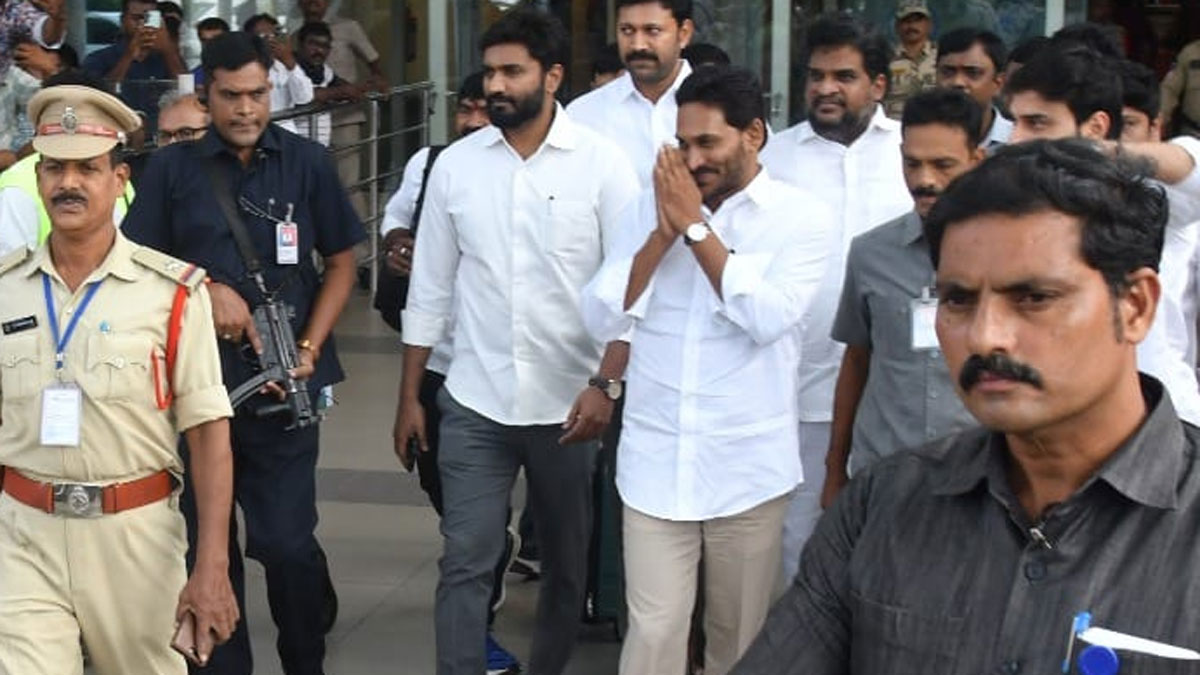 Centre’s Intelligence Bureau says No Threat To Jagan’s security