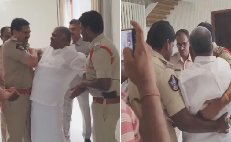 Arrival of Former MLA Pedda Reddy Evoked Tensions Again In Tadipatri