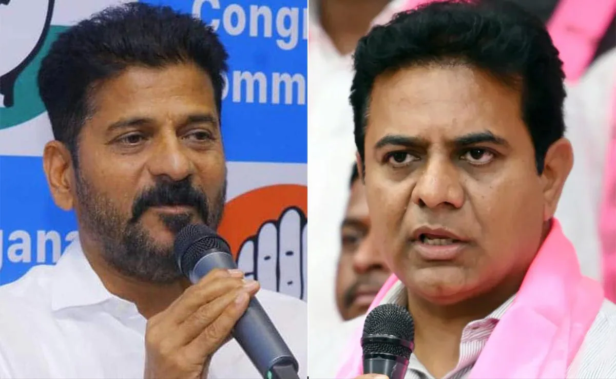 KTR Furious Revanth Reddy Trying To put Him In Jail, As He was Jailed