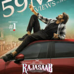 Raja Saab Teaser clocks 59 million views in 24 hours