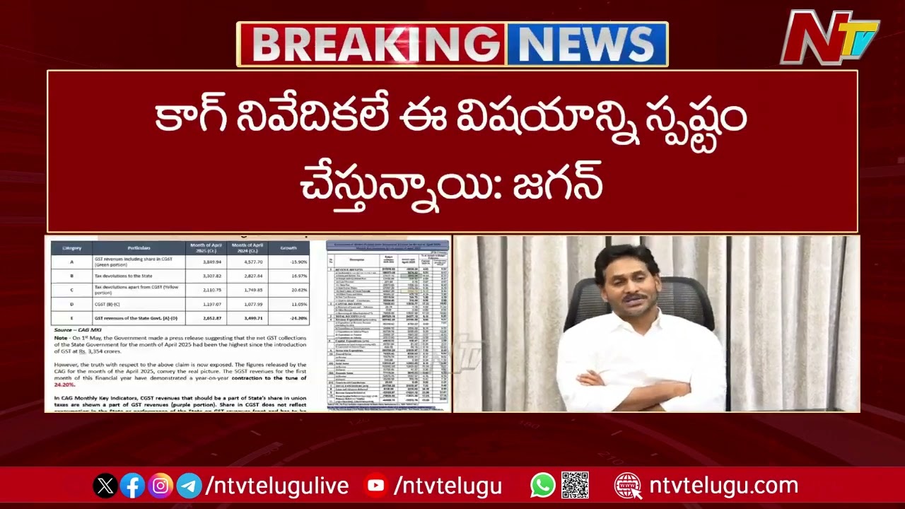 YS Jagan Tweet On AP Financial Situation