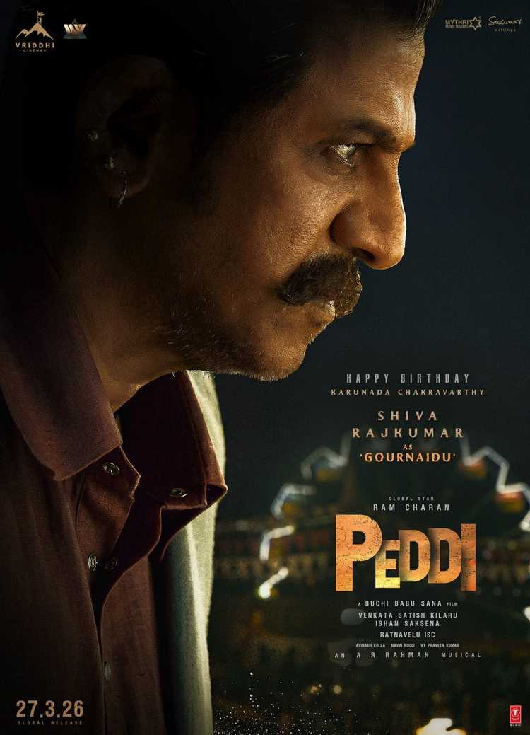 Ram Charan’s Peddi Creates Huge Buzz; Shiva Rajkumar’s Birthday First Look Impresses Fans