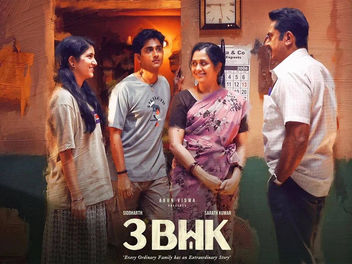 Siddharth’s 3 BHK Set for OTT Debut on Amazon Prime Video