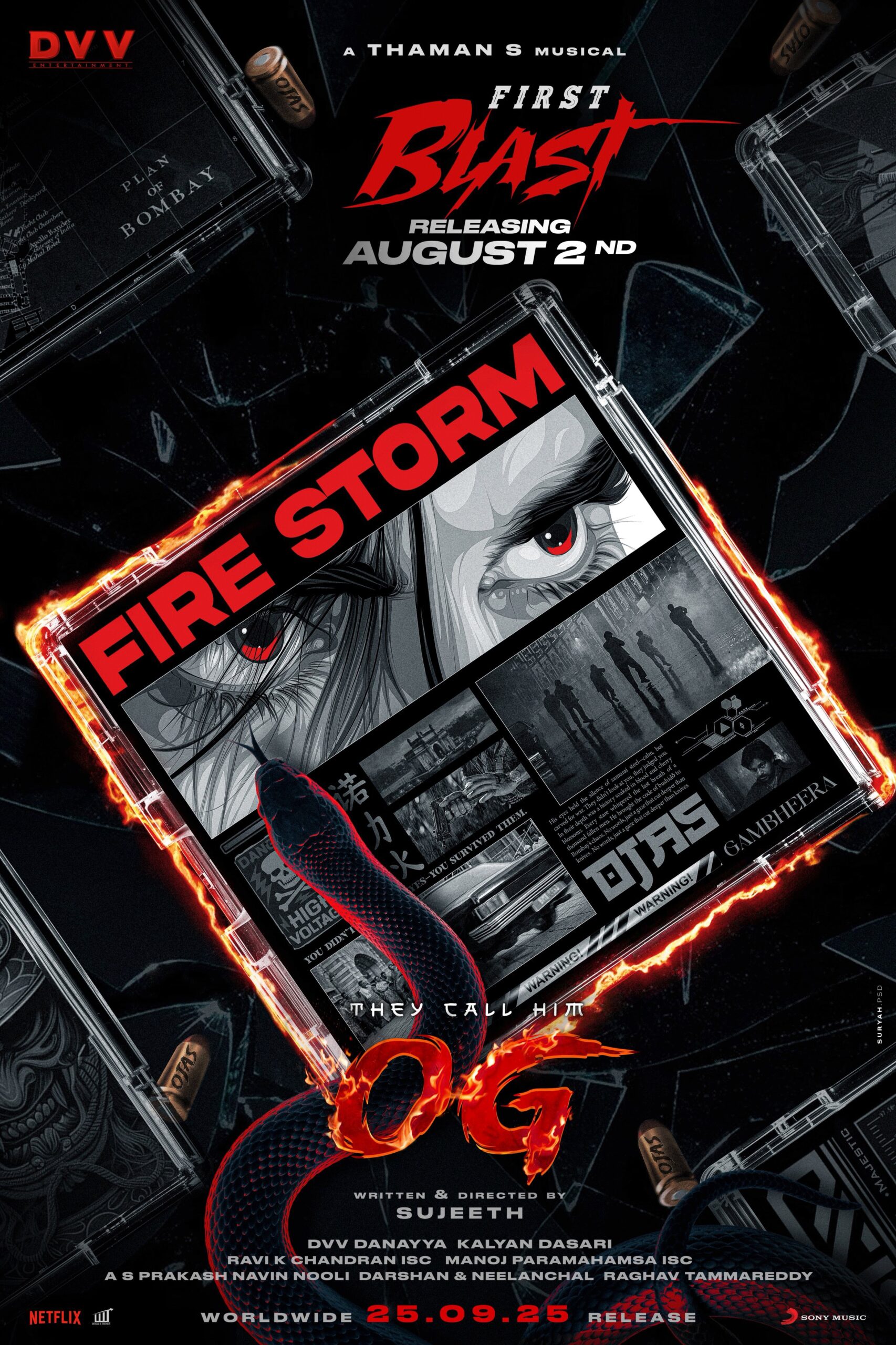 Pawan Kalyan’s ‘OG’ First Single Set to Release on August 2