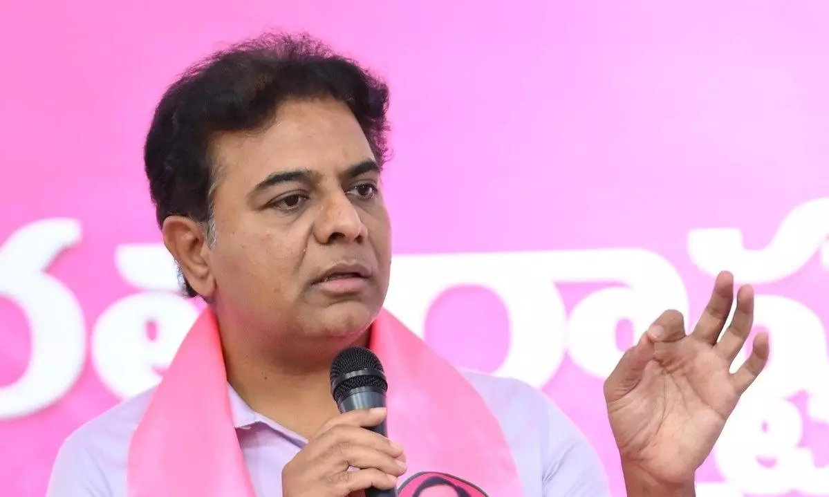 KTR slams BJP’s central Government protecting corrupt Congress Regime