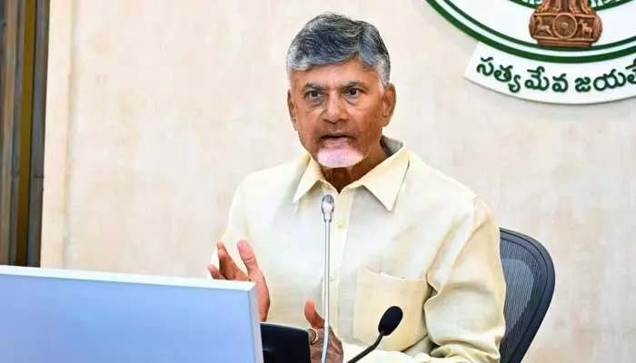 CM Chandrababu call To sweep Away Leaders with criminal Records Just Like we sweep Away Garbage