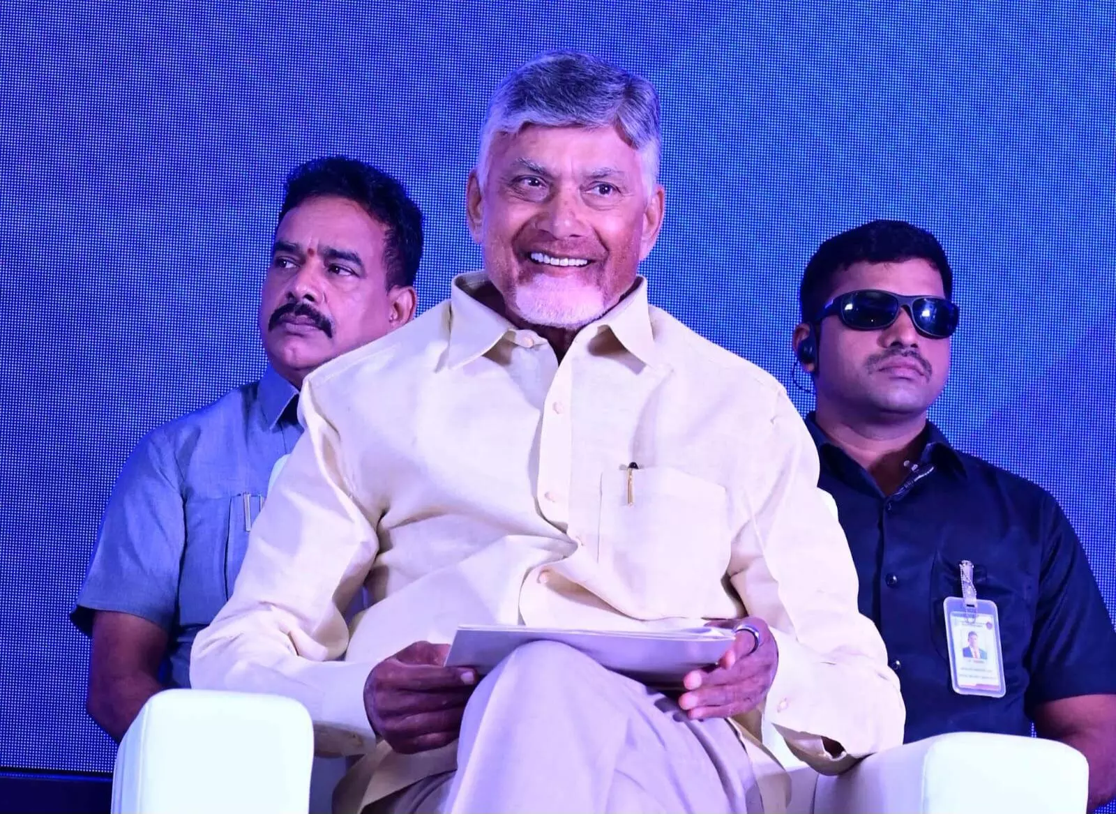CM Chandrababu Accorded Grand welcome on His Arrival on A Five-Day Singapore visit
