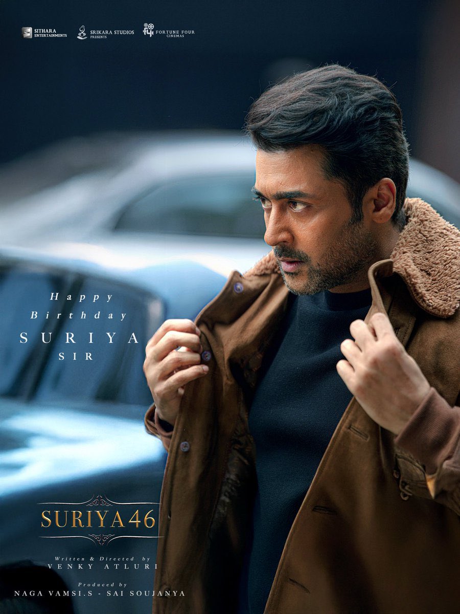 Suriya Impresses with His Cool New Look in “Suriya 46”