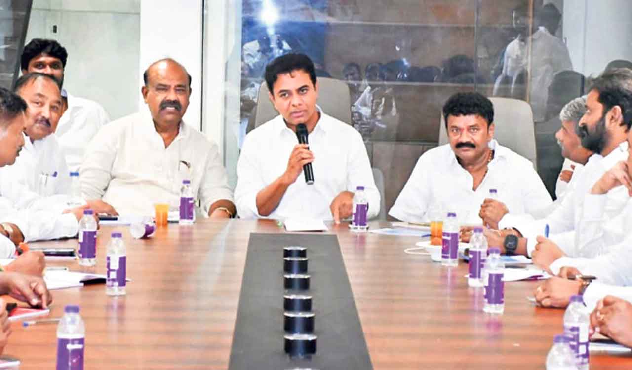 KTR slams Congress Following A Deceptive Approach on BCs Reservation From Beginning