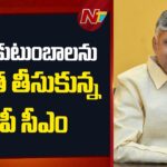 CM Chandrababu Adopts 250 Families