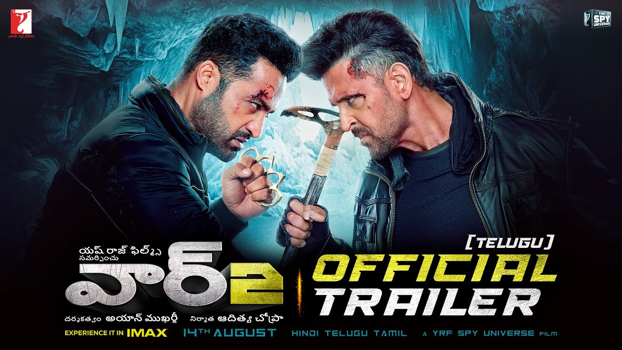 NTR and Hrithik Roar in Action-Packed War 2 Trailer