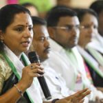 BRS MLC Kavitha suspects plot Behind Removing Her As TBGKS Honorary President, when He Is In USA