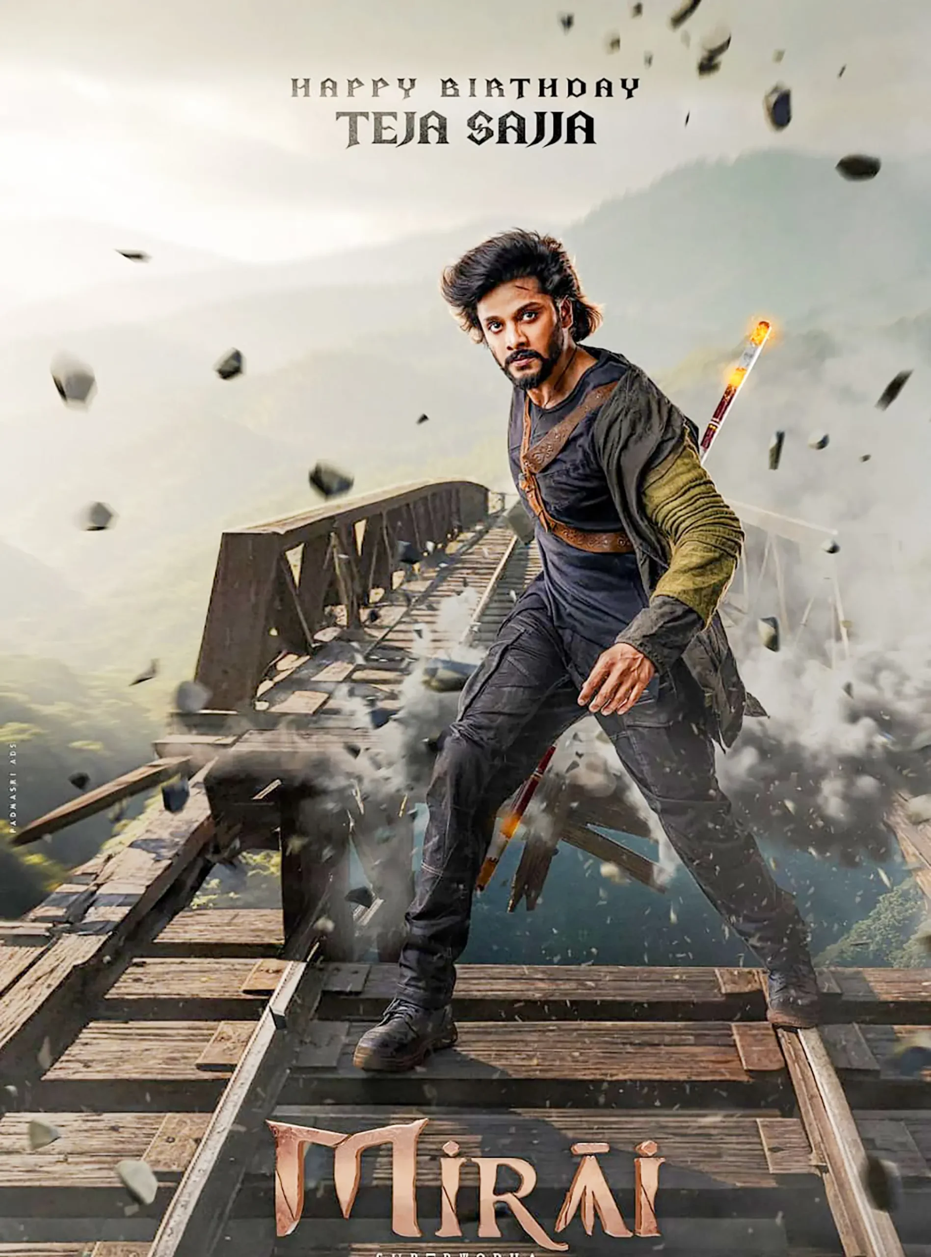 Teja Sajja to Star in New High-Powered Action Film from People Media Factory